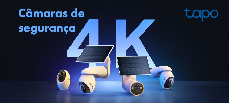 Câmaras Tapo 4K da TP Link