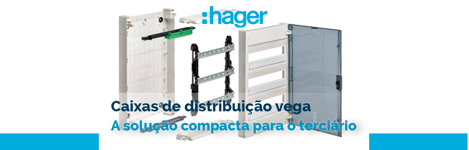 Caixas de Distribuição Vega da HAGER